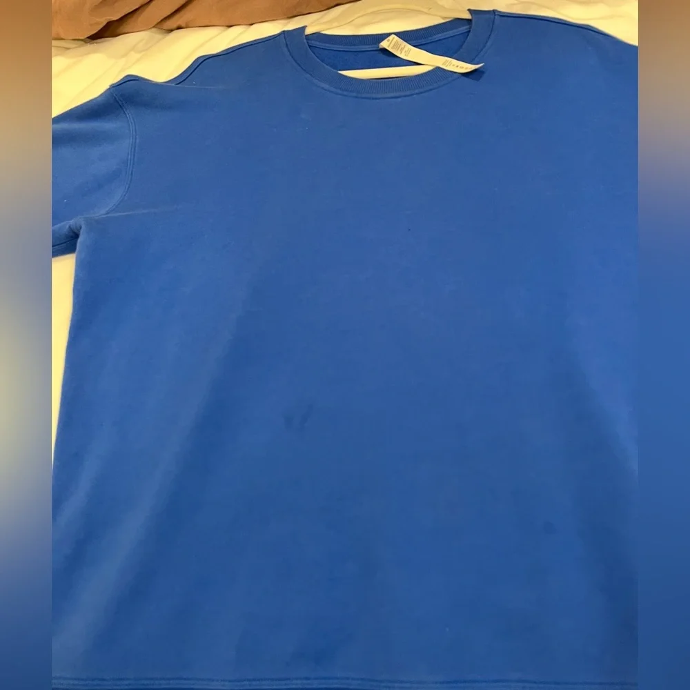 Lululemon “Perfectly Oversized Crew” Wild Bluebell Size 6 - Picture 8 of 13